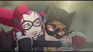 Harley vs Gatubela Pelea Completa Batman Ninja [upl. by Mallen187]