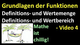 Definitions und Wertemenge einer Funktion  V4G  KAS5 [upl. by Gault818]