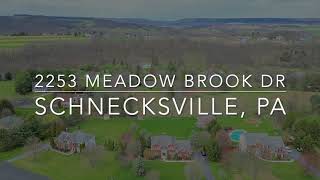 2253 Meadow Brook Dr Schnecksville Pa [upl. by Mialliw877]