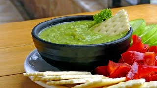 Venezuelan Avocado Salsa  Guasacaca  Vegan Vegetarian Recipe [upl. by Krucik236]