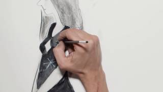 Fabriano Tutorial  Carboncino charcoal con Manuele Fior [upl. by Felske173]