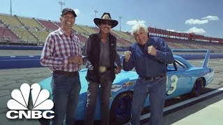 Nascar Legends Kyle And Richard Petty Take To The Racetrack  Jay Lenos Garage  CNBC Prime [upl. by Gale]