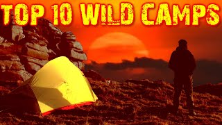 My Top 10 Favourite Wild Camps Wild Camping UK [upl. by Neelhsa660]