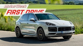 2021 Porsche Cayenne GTS Coupe  MotorWeek First Drive [upl. by Senn]