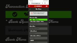 🏧🏧 How to add a new bank account to dafabet New future in dafabet 🚫🚫 [upl. by Cybill]
