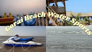 Water sports in Gorai beach  Gorai beach mumbai  gorai beach kaise jaye [upl. by Romney]