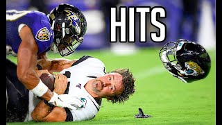 NFL BRUTAL Hits [upl. by Nnaharas760]