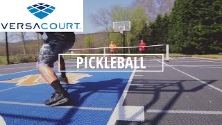 Innovative Court Tile Surfacing For Pickleball Courts  VersaCourt [upl. by Gnivre]