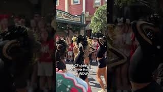 UCF cheer amp Julianne Hough at WDW [upl. by Gav]