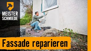 Fassade reparieren  HORNBACH Meisterschmiede [upl. by Felicidad]