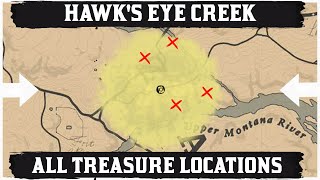 ALL Hawks Eye Creek Treasure Location [upl. by Neil]