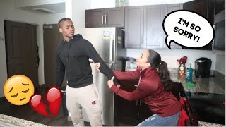 I CHEATED ON YOU PRANK ON BOYFRIEND HE BROKE UP WITH ME [upl. by Ennayram936]