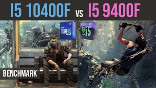 intel i5 10400f vs intel i5 9400f test in 8 games [upl. by Kreegar687]