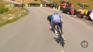 Highlights 2022 Tour de France Stage 12 [upl. by Tnomad]