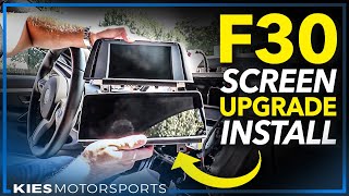 How to install an Upgraded 88quot Screen in your F30 F32 F3x BMW BimmerTech’s all new VividScreen [upl. by Australia572]