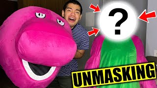 WE FINALLY UNMASKED BARNEY AT 3 AM YOU WONT BELIEVE THIS [upl. by Mace607]