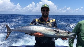 FISHING BRAZIL  Part 1  Wahoo Tuna and barracuda on Fernando De Noronha Island [upl. by Phox801]