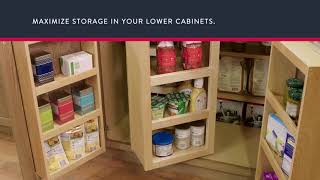 Cardell Cabinetry® Base Multi Storage Pantry [upl. by Er]