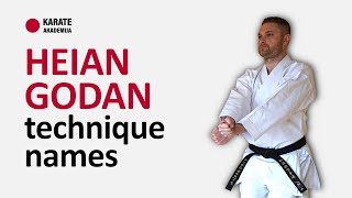 🔝Kata HEIAN GODAN  Step by step [upl. by Nalac]