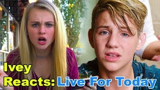 Ivey Reacts Live For Today by MattyBRaps [upl. by Gabriel]