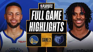 WARRIORS at GRIZZLIES  FULL GAME HIGHLIGHTS  May 3 2022 [upl. by Bekah506]