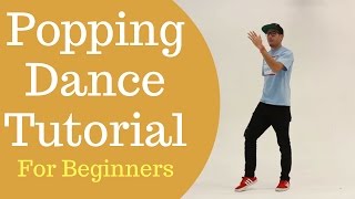 Popping Dance Tutorial For Beginners  Pop And Lock Basics [upl. by Aldredge444]