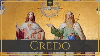 Credo  latin chant [upl. by Nadnerb]