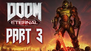 DOOM Eternal  Walkthrough 100 Level Completion  Part 3  quotCultist Basequot [upl. by Aterg]