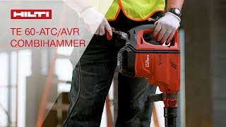 OVERVIEW of Hiltis TE 60ATCAVR SDS max combihammer [upl. by Asila]