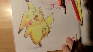 ASMR  Coloring  Pikachu 2 [upl. by Lanoil]