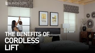 Cordless Lift Blinds and Shades  Everything You Should Know [upl. by Akkim]