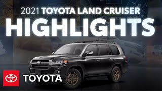 2021 Land Cruiser Overview amp Highlights  Toyota [upl. by Ettevy]