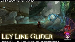 Guild Wars 2  Ley Line Glider achievement [upl. by Anaujahs]