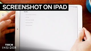 How To Take A Screenshot On iPad [upl. by Onitsirc]