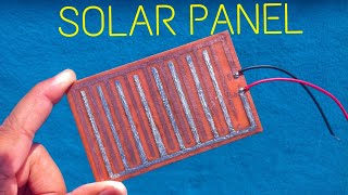 How to make solar panel  solar cell at home [upl. by Naihtniroc]