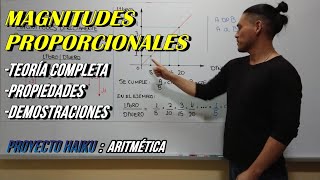 MAGNITUDES PROPORCIONALES  TEORÍA COMPLETA [upl. by Eduard93]