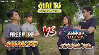 FREE FIRE VS MOBILE LEGEND  ALDI TV [upl. by Delahk]