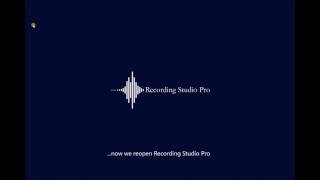 Recording Studio Pro  Tutorial 4 [upl. by Nahgrom795]