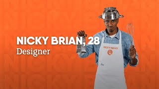 Nicky Brian entra nella Masterclass  MasterChef Italia 11 [upl. by Fesuy]