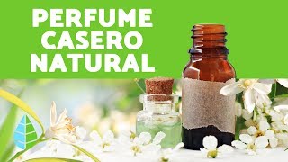 Cómo hacer PERFUME NATURAL CASERO  Elaboración de PERFUMES NATURALES [upl. by Essa771]