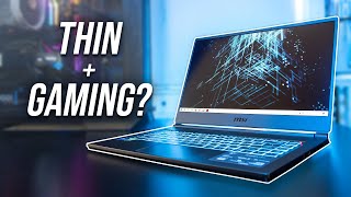 MSI’s Thinnest Gaming Laptop Stealth 15M Review [upl. by Arramahs]