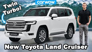 New Toyota Land Cruiser  see why its even tougher than ever before [upl. by Etteneg670]