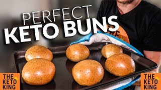 PERFECT Keto Buns  Keto Hamurger Buns  Low Carb Buns  Keto Rolls  Keto Bread [upl. by Lenox252]