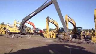 Volvo 290CL Long Boom Excavator [upl. by Reynard]