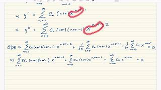 Solving 3xy  y  y  0 Using the Frobenius Method [upl. by Decima822]