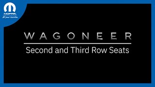 Second and ThirdRow Seats  How To  2022 WagoneerGrand Wagoneer [upl. by Moise341]