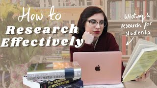 How to Research Any Topic  Essay amp Writing Advice [upl. by Marcus461]