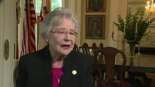 Alabama Gov Kay Ivey denies being gay in interview with WVTM 13 [upl. by Owen]