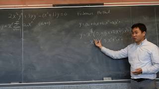 Introduction to Frobenius Method Part 1 [upl. by Healy]