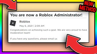 How to BECOME ADMIN in Roblox  2021 Tutorial [upl. by Rednaxela]